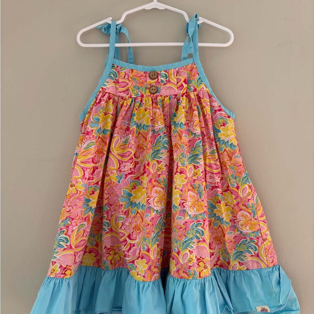 NWOT Cheeky Plum Bright Floral Sundress